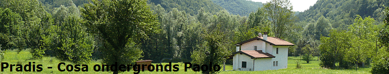 Pradis - Cosa ondergronds Paolo