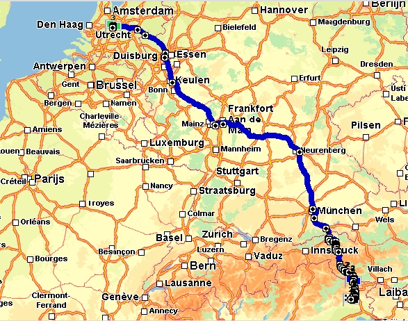 route Plock totaal