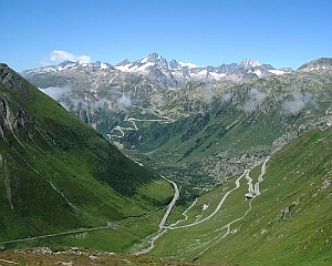 smalle bergweg